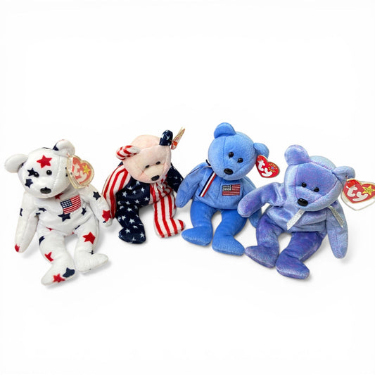 Beanie Baby America Bears Bundle Toys 