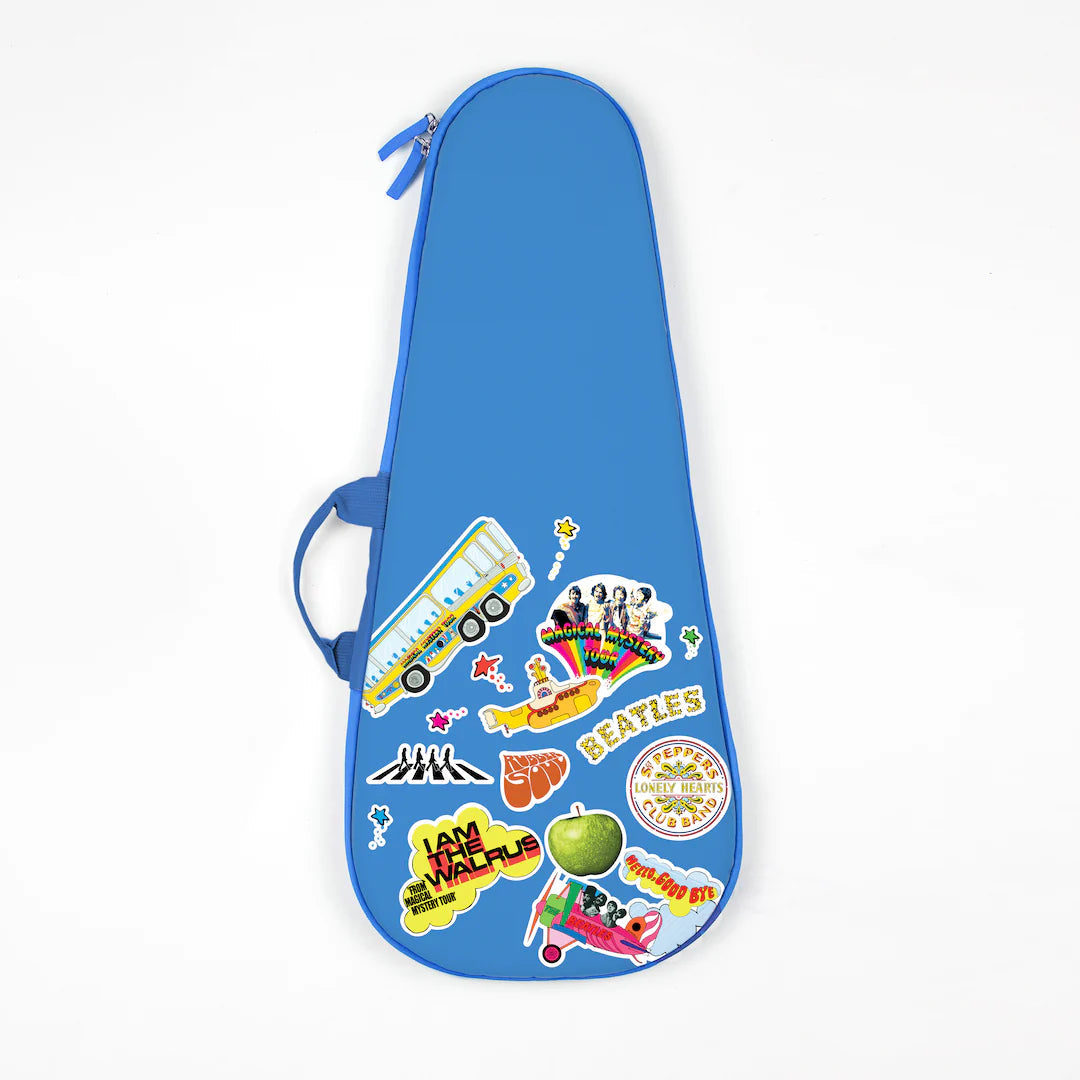 Beatles + Loog Gig Bag Guitar Accessories Blue Mini Acoustic 