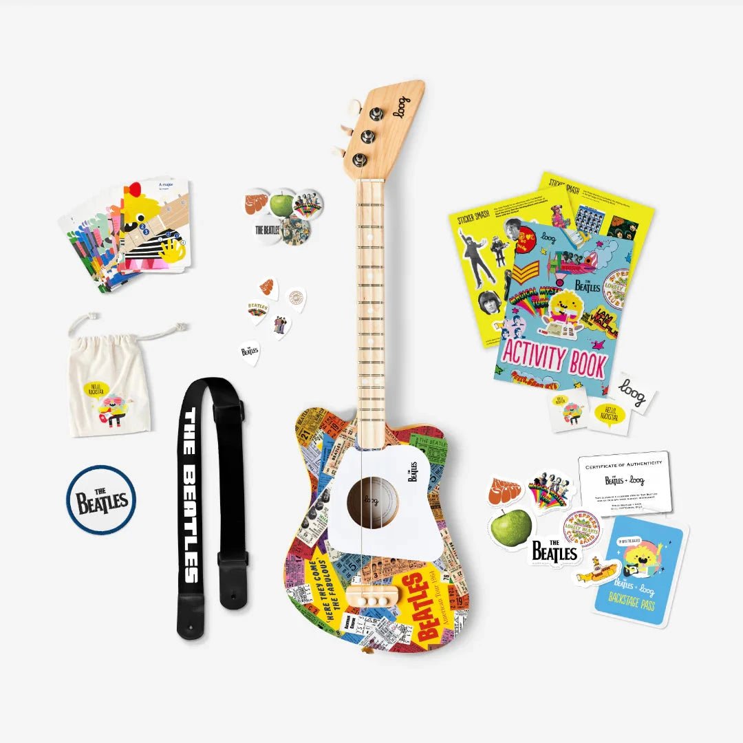 Loog - Beatles + Loog Mini Guitar - American Tour