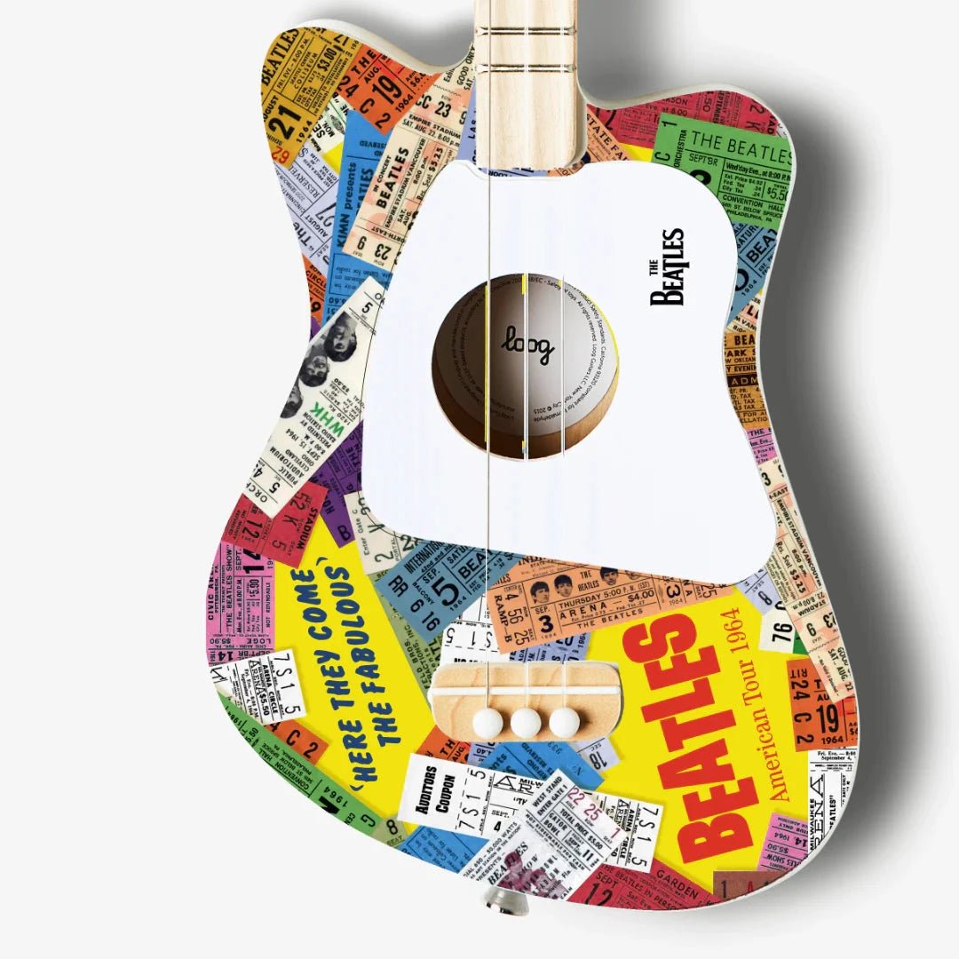 Loog - Beatles + Loog Mini Guitar - American Tour