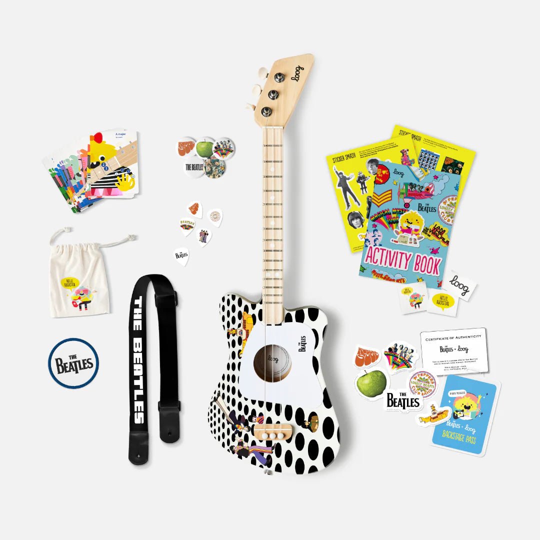 Loog - Beatles + Loog Mini Guitar - Yellow Submarine