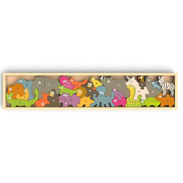 Begin Again - BeginAgain Animal Parade A - Z Puzzle and Playset