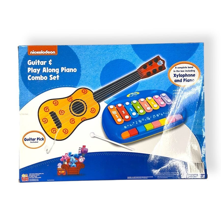 Blue's Clues Guitar and Play-Along Piano Combo Set Toys 