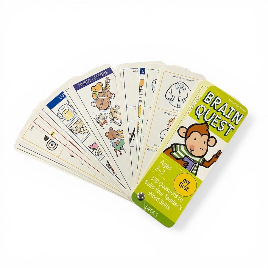 Brainquest My First Learning Card Set Learning Toys & Activities 