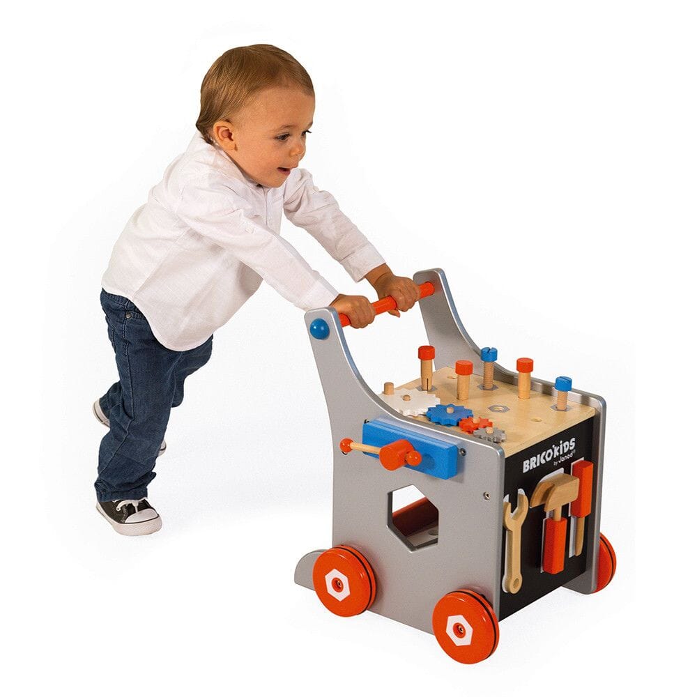 Janod - Brico'Kids Magnetic DIY Trolley (Wood)