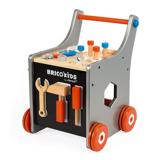 Janod - Brico'Kids Magnetic DIY Trolley (Wood)