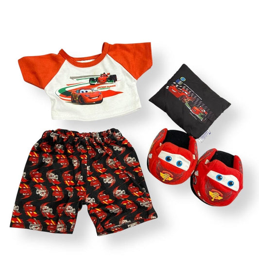 Build A Bear - Build A Bear Cars Themed Pajama Bundle