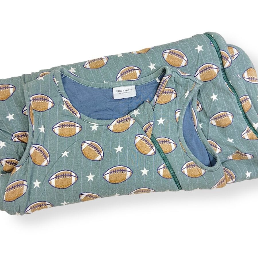 Bums & Roses - Bums & Roses Sleep Sack 18 - 36M - Football