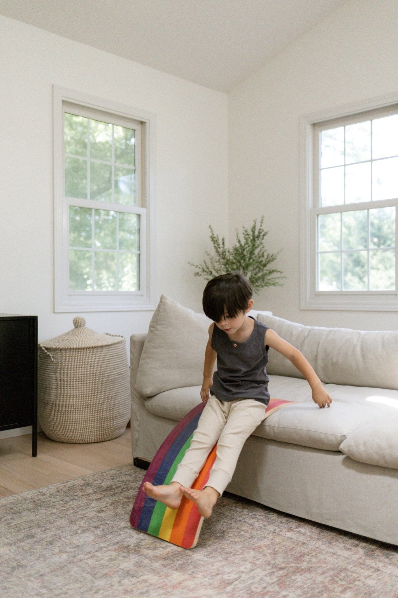 Bunny Hopkins - Bunny Hopkins Wooden Wobble Board