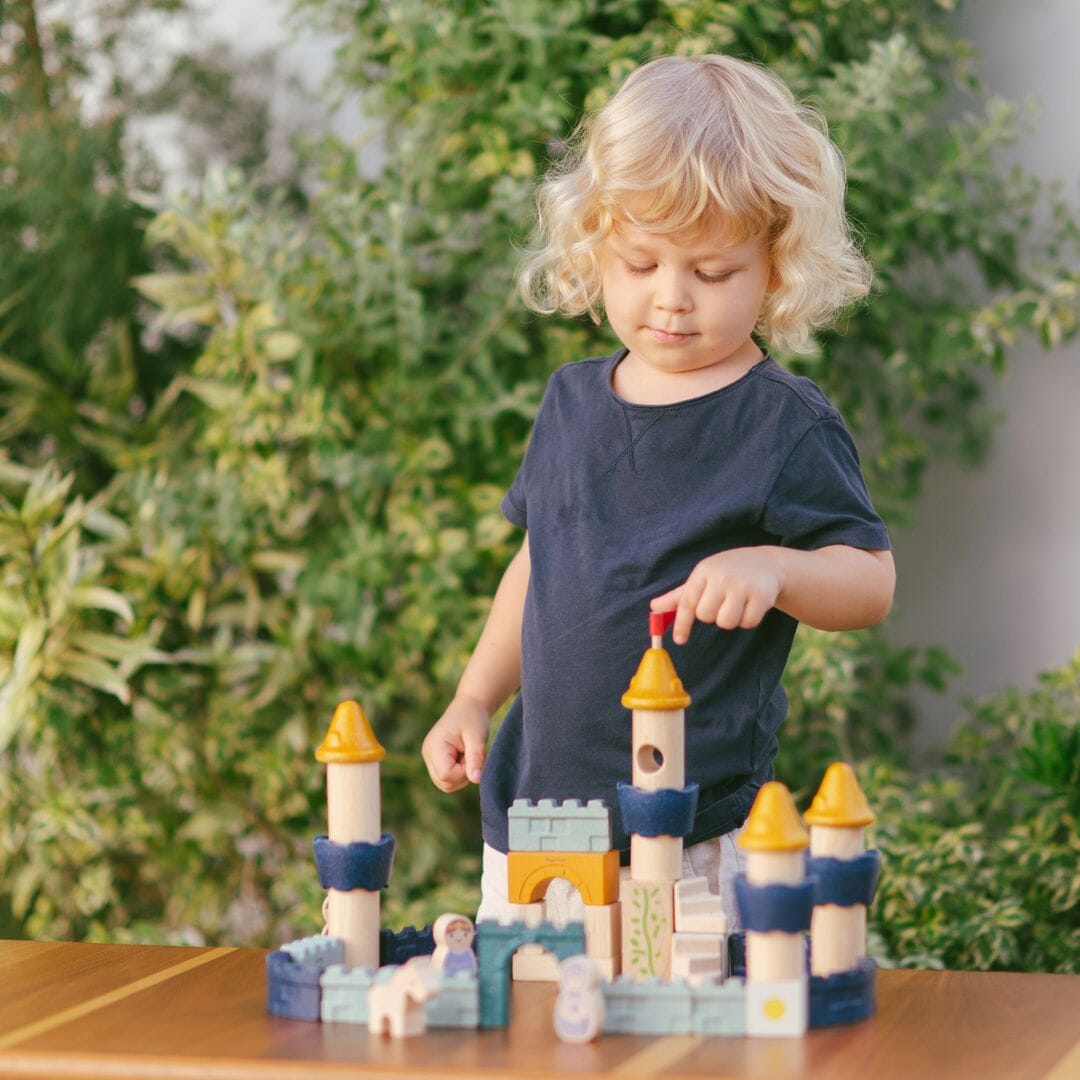 PlanToys USA - Castle Blocks