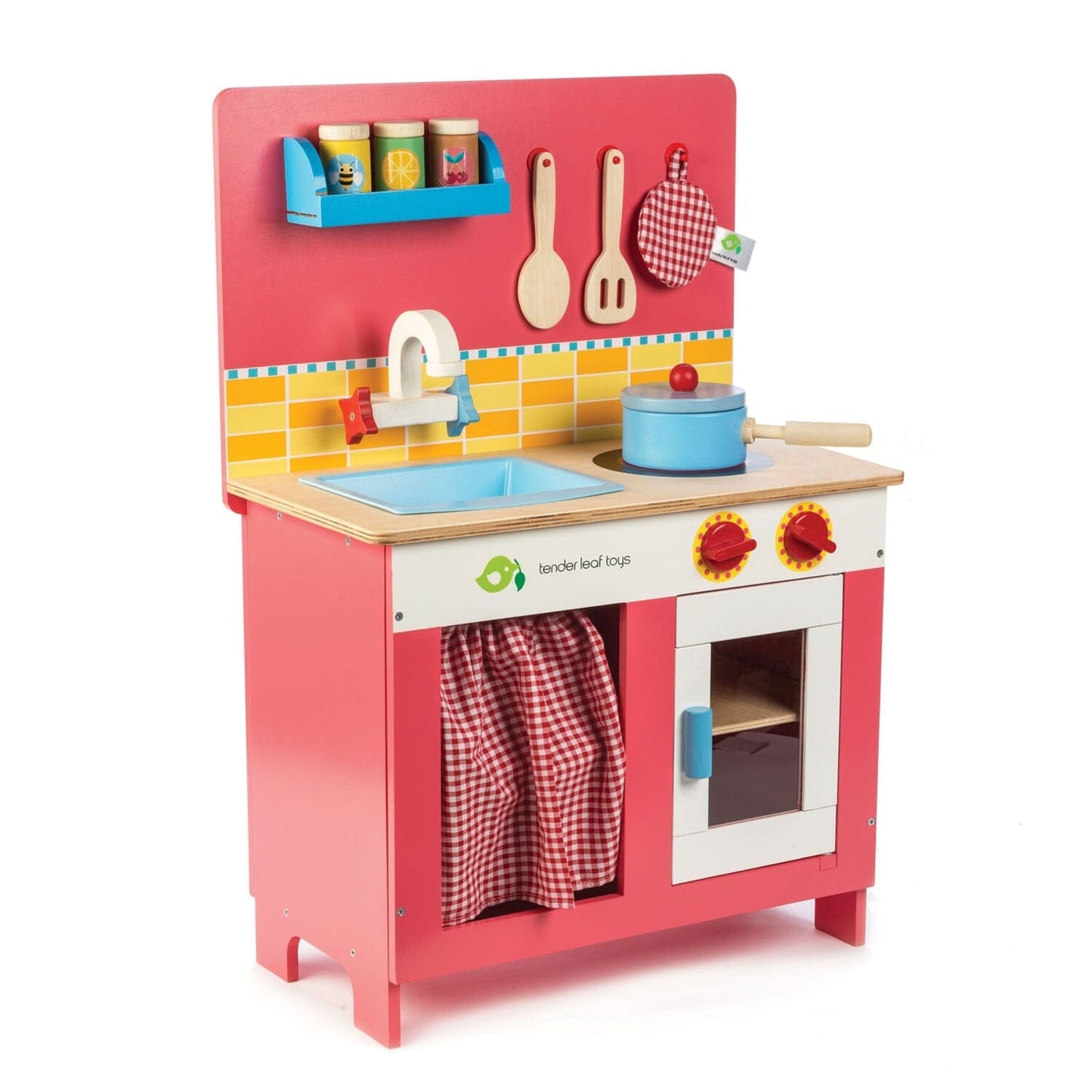 Cherry Pie play kitchen set wooden