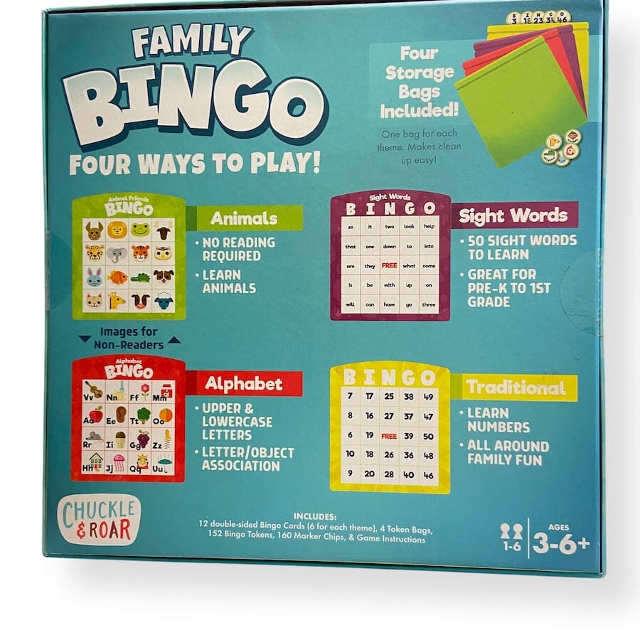 Chuckle & Roar - Chuckle & Roar Family Bingo Game