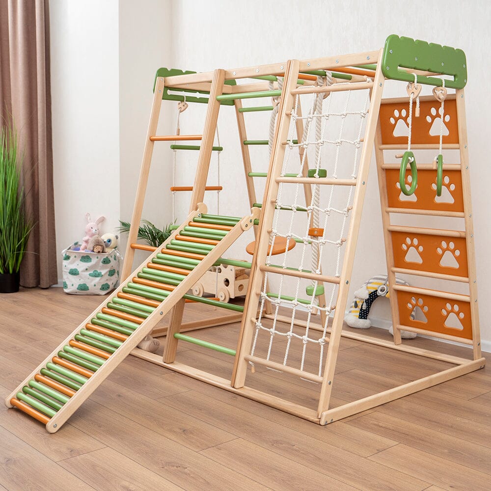 Climbing Playground Playground Massager Ramp + 5 Ropes Funny Jungle 