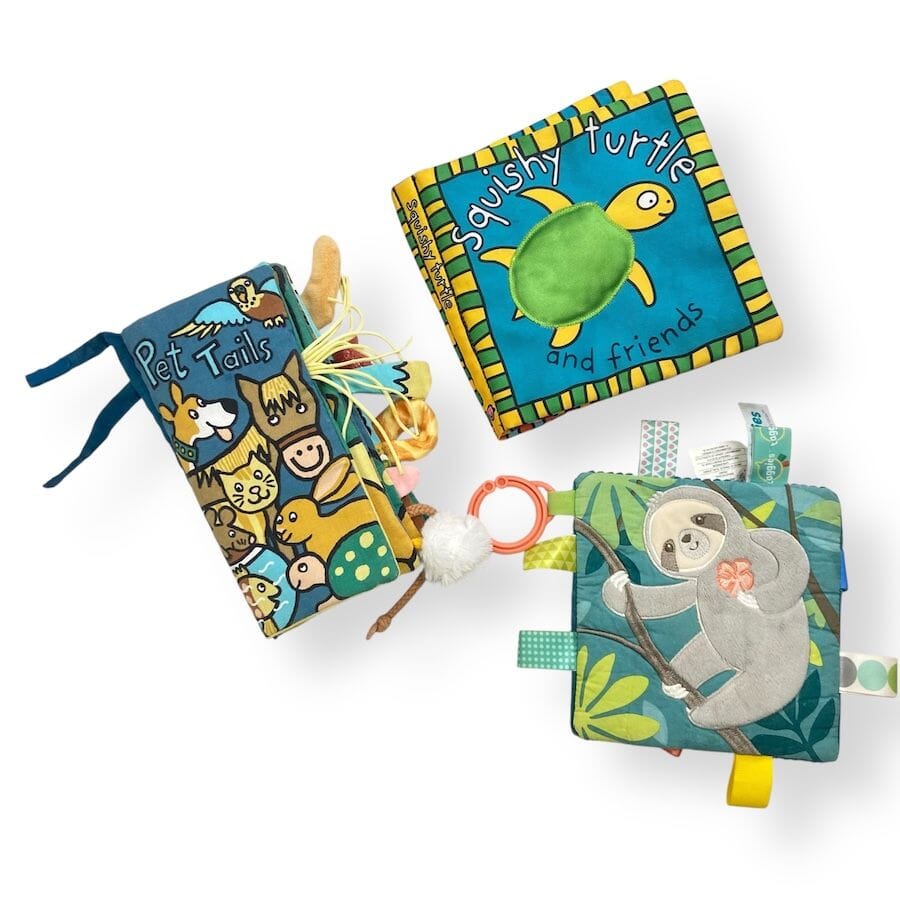 Mixed Brands - Cloth Toy & Book Bundle with Sloth