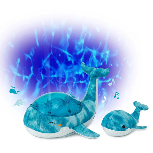 Cloud B Tranquil Whale Blue Family White Noise Soother Toys 
