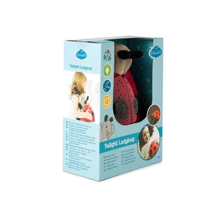 Cloud B Twilight Ladybug Nursery Star Projector - Red 
