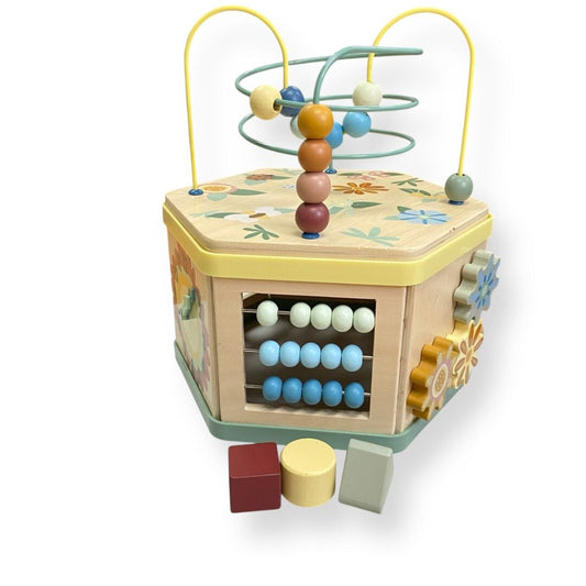 Coco Village Wooden Activity Cube Toys 