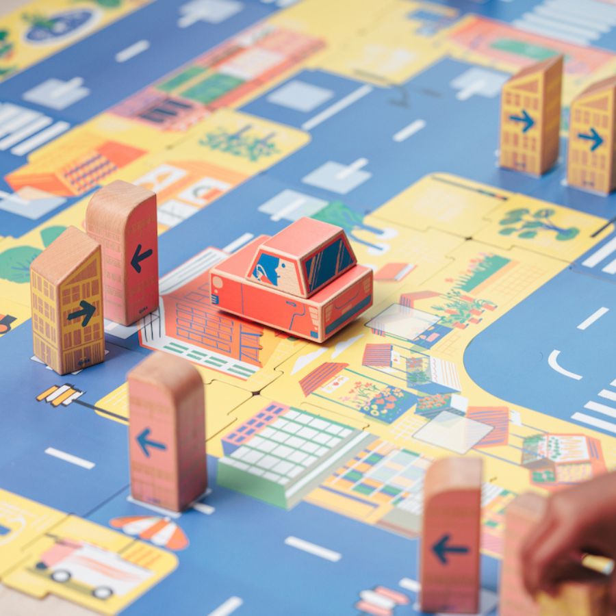 Cody Block City Map Toys 