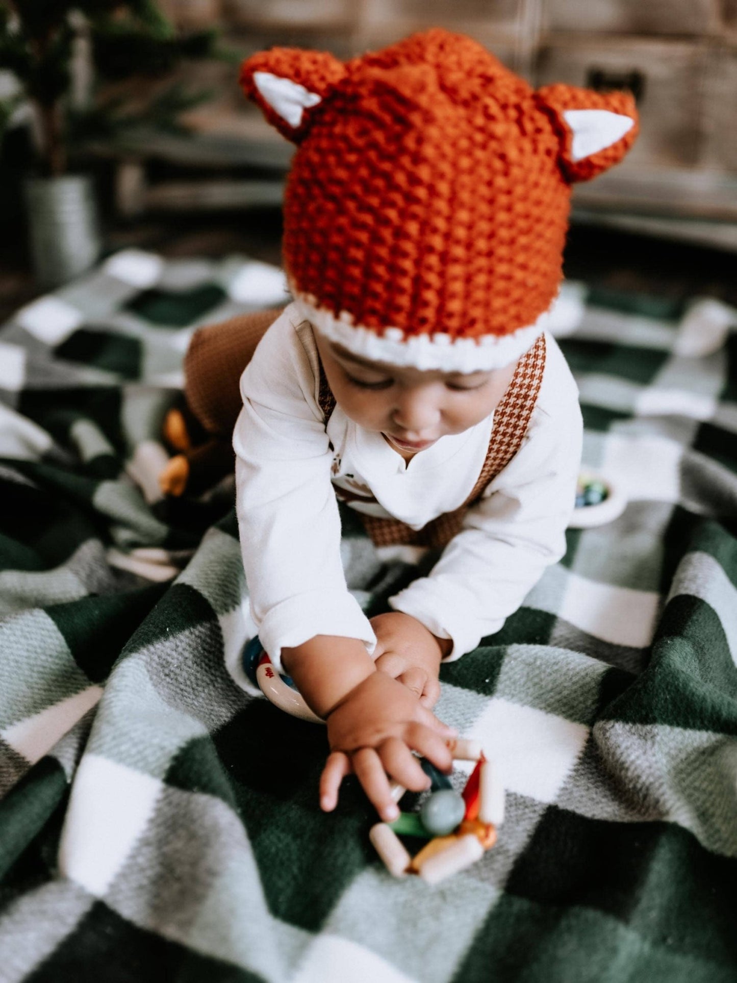 HABA USA - Color Carousel Wooden Baby Rattle