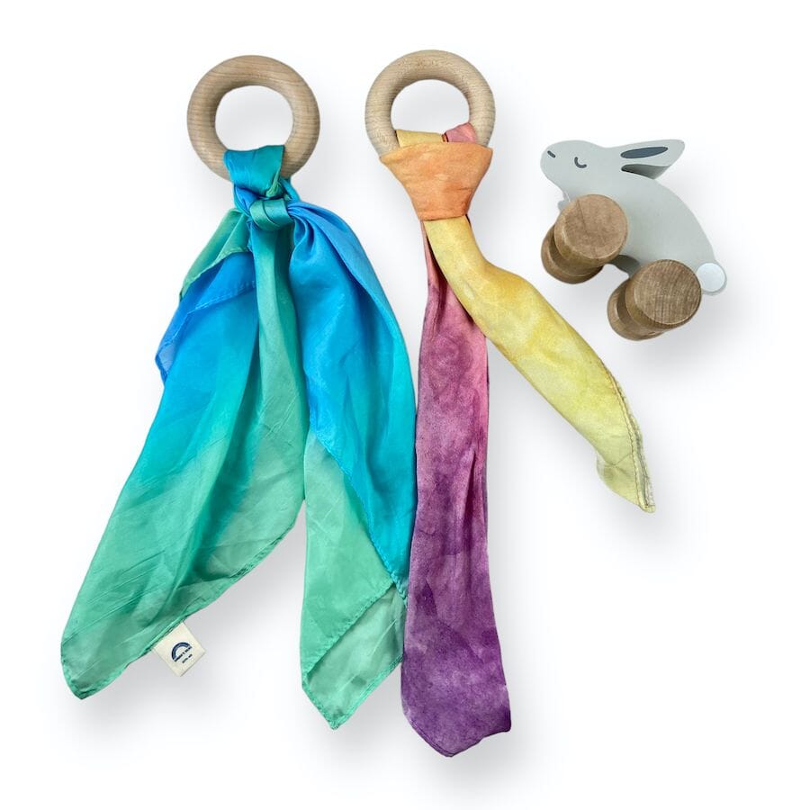 Sarah's Silks - Colorful Teething and Play Bundle