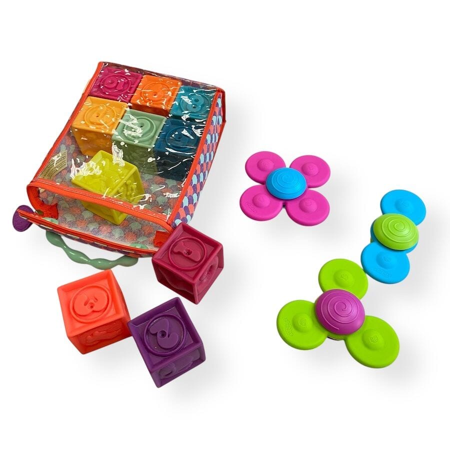 Mixed Brands - Colorful Toddler Build & Play Bundle