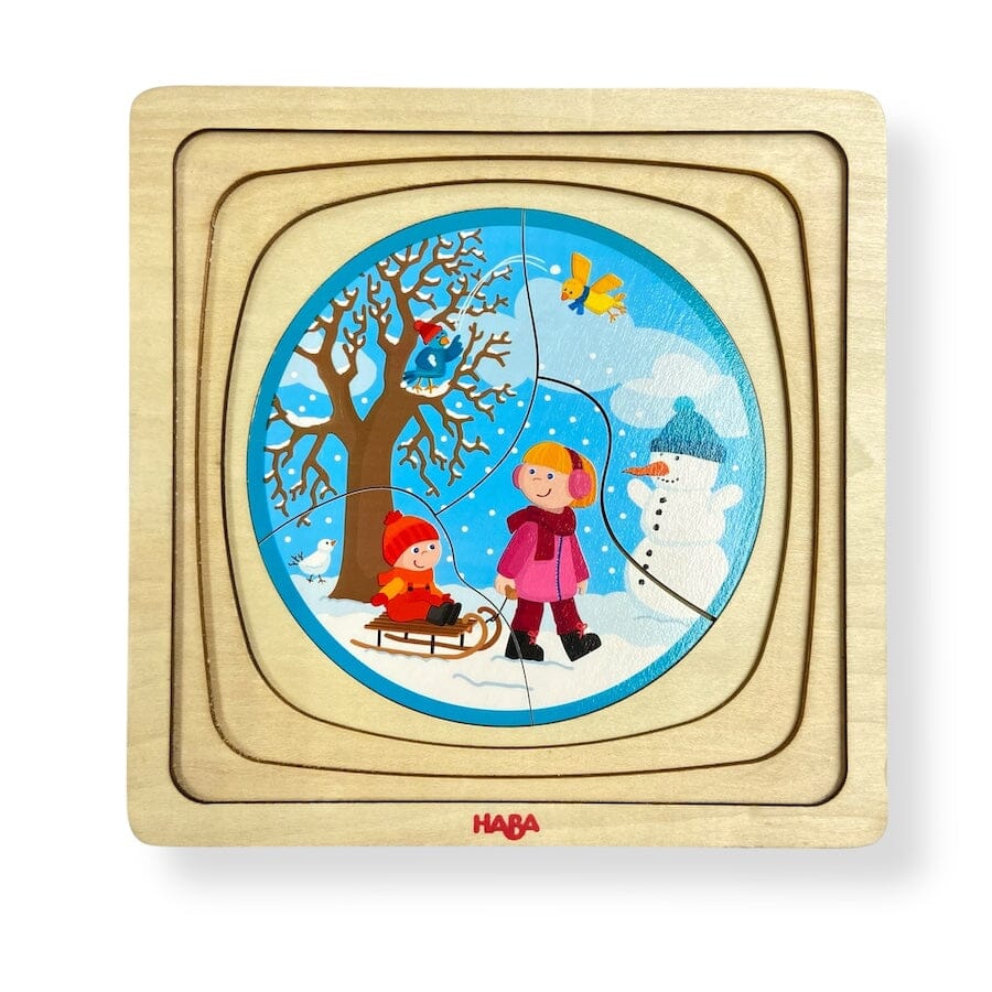 Mixed Brands - Colorful Wooden Puzzle Bundle