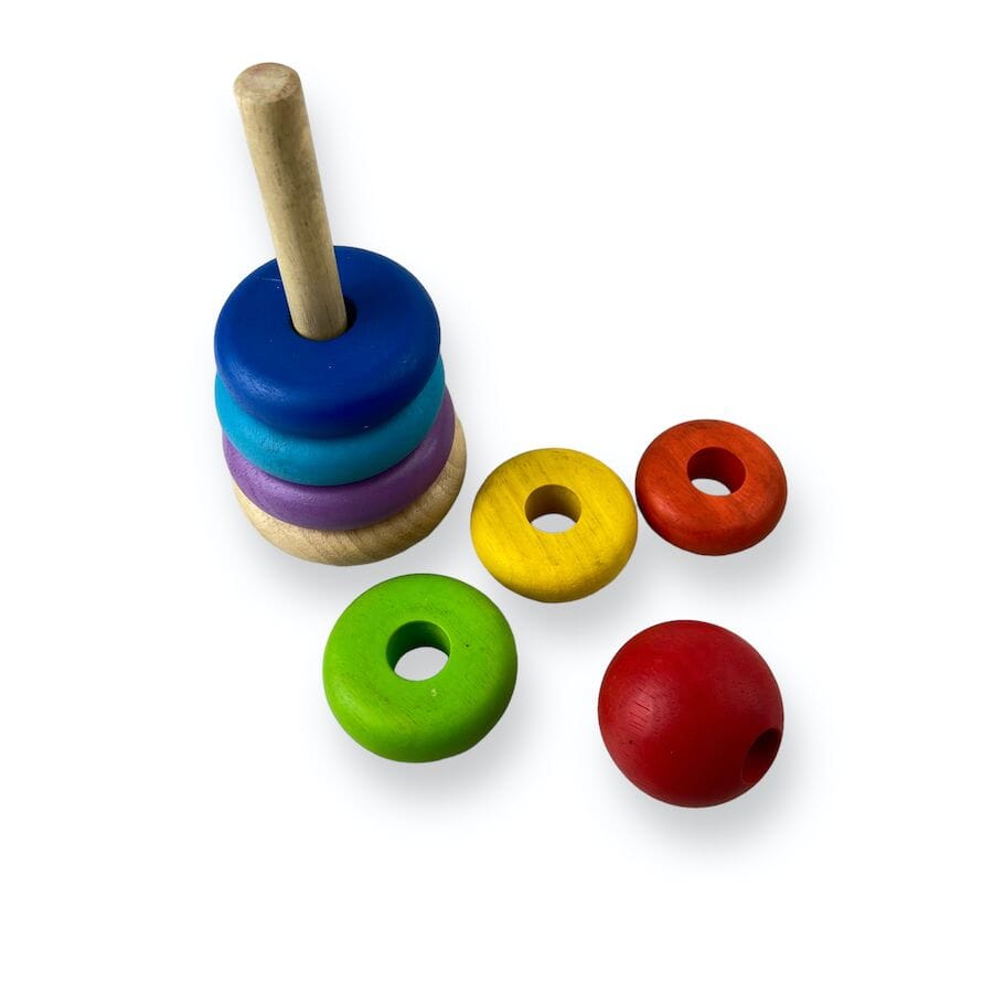 Colorful Wooden Toy Duo Toys 