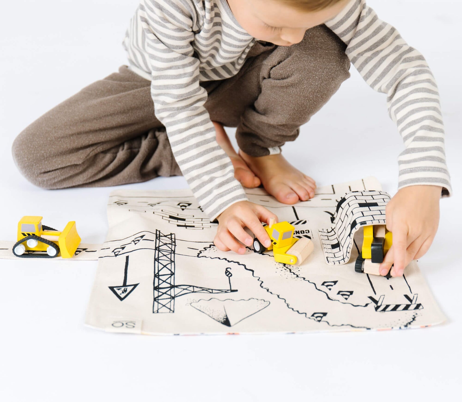 Construction Play Mat – The Perfect Gift for Little Builders Playmat 