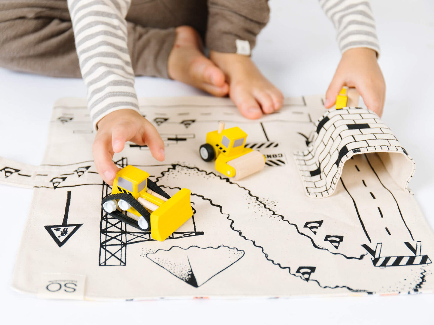 Construction Play Mat – The Perfect Gift for Little Builders Playmat No Vehicle 