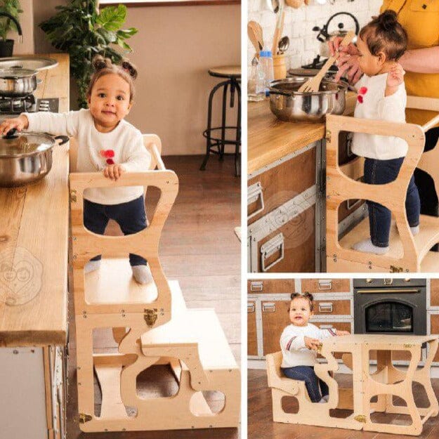 woodandhearts - Convertible Kitchen Tower