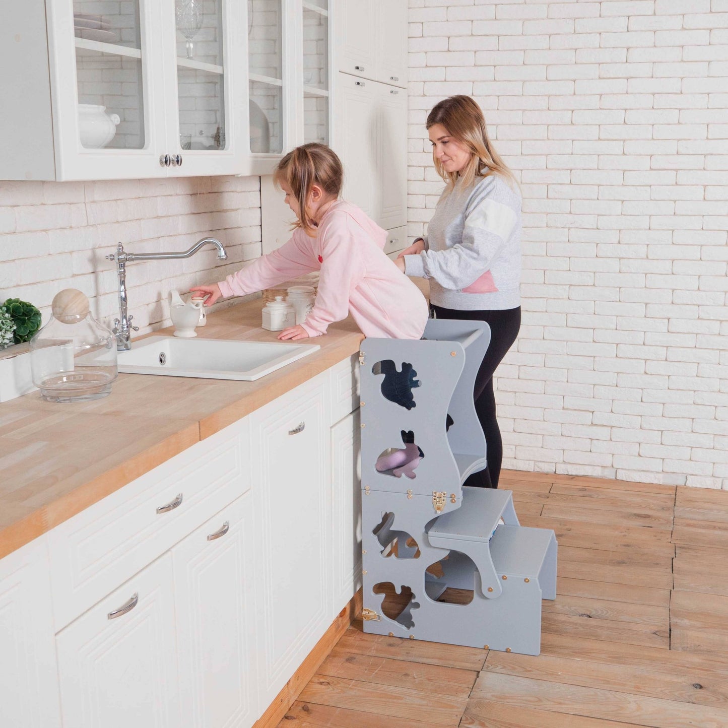 woodandhearts - Convertible Kitchen Tower