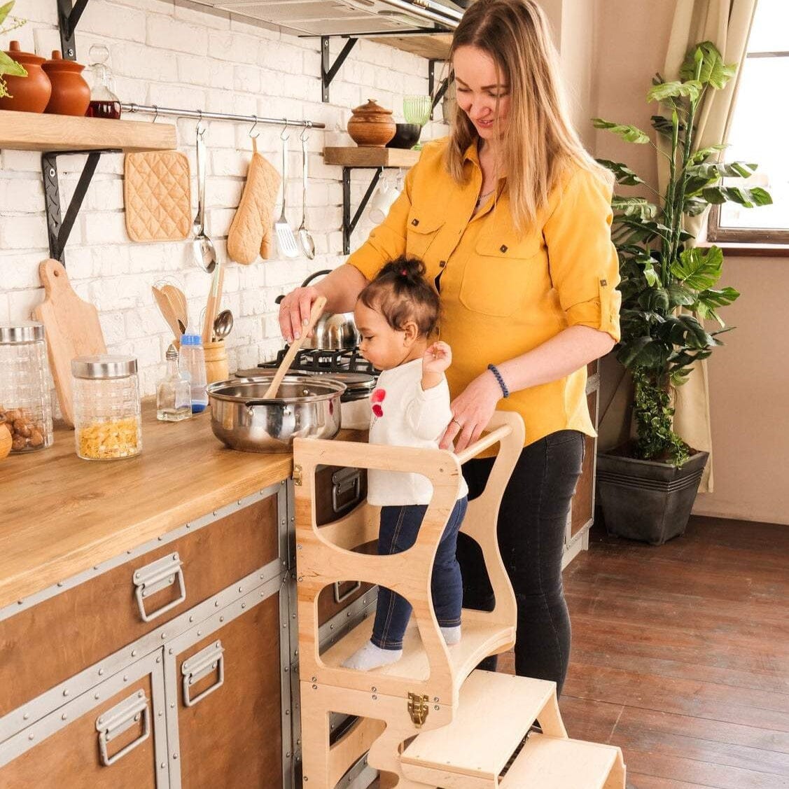 woodandhearts - Convertible Kitchen Tower