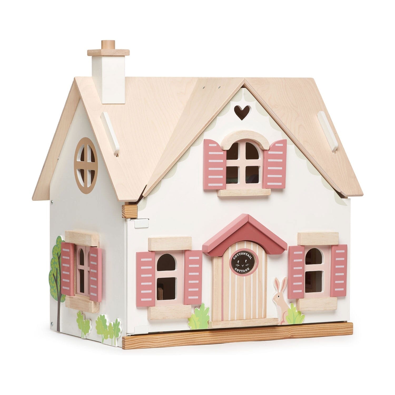 Tender Leaf - Cottontail Cottage Wooden Dollhouse - Heirloom‑Quality