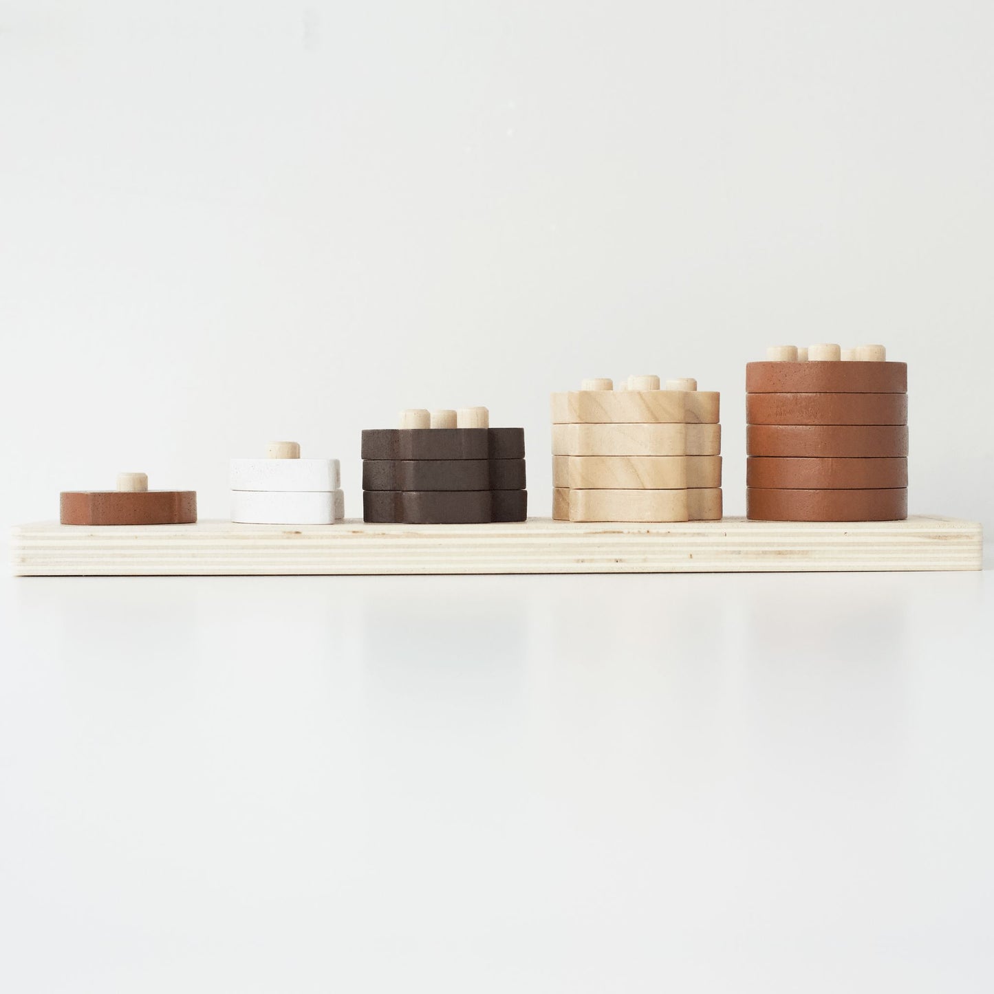 Count and Stack Puzzle Toy Wooden Toys 
