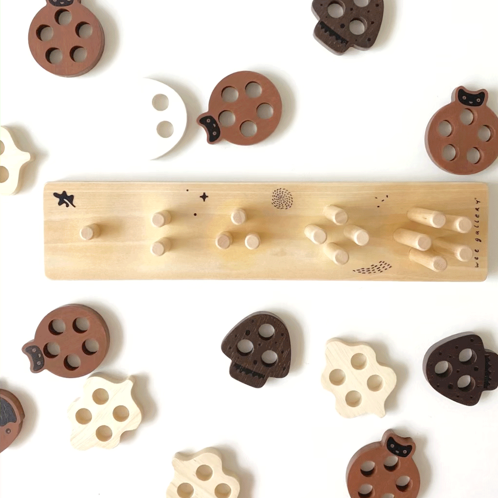Count and Stack Puzzle Toy Wooden Toys 