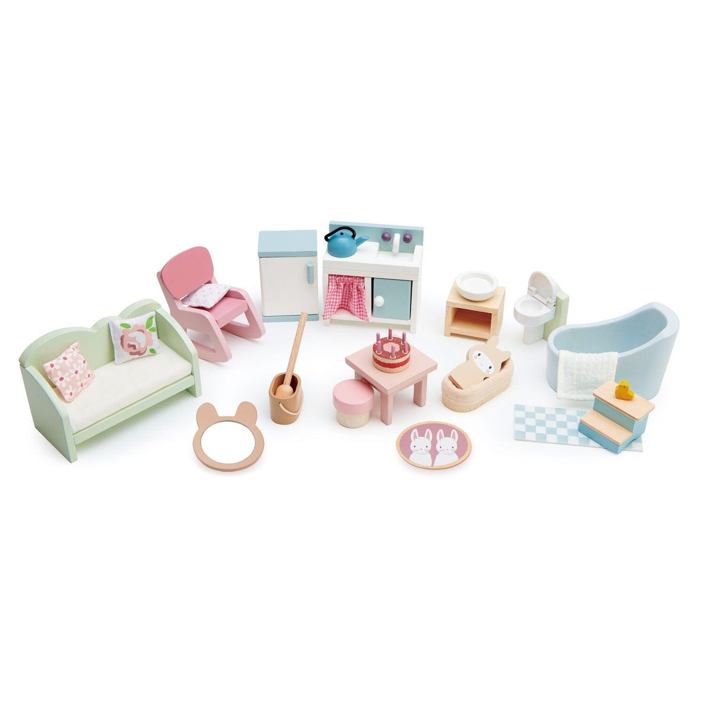 Tender Leaf - Countryside Dolls House Wooden Furniture Set