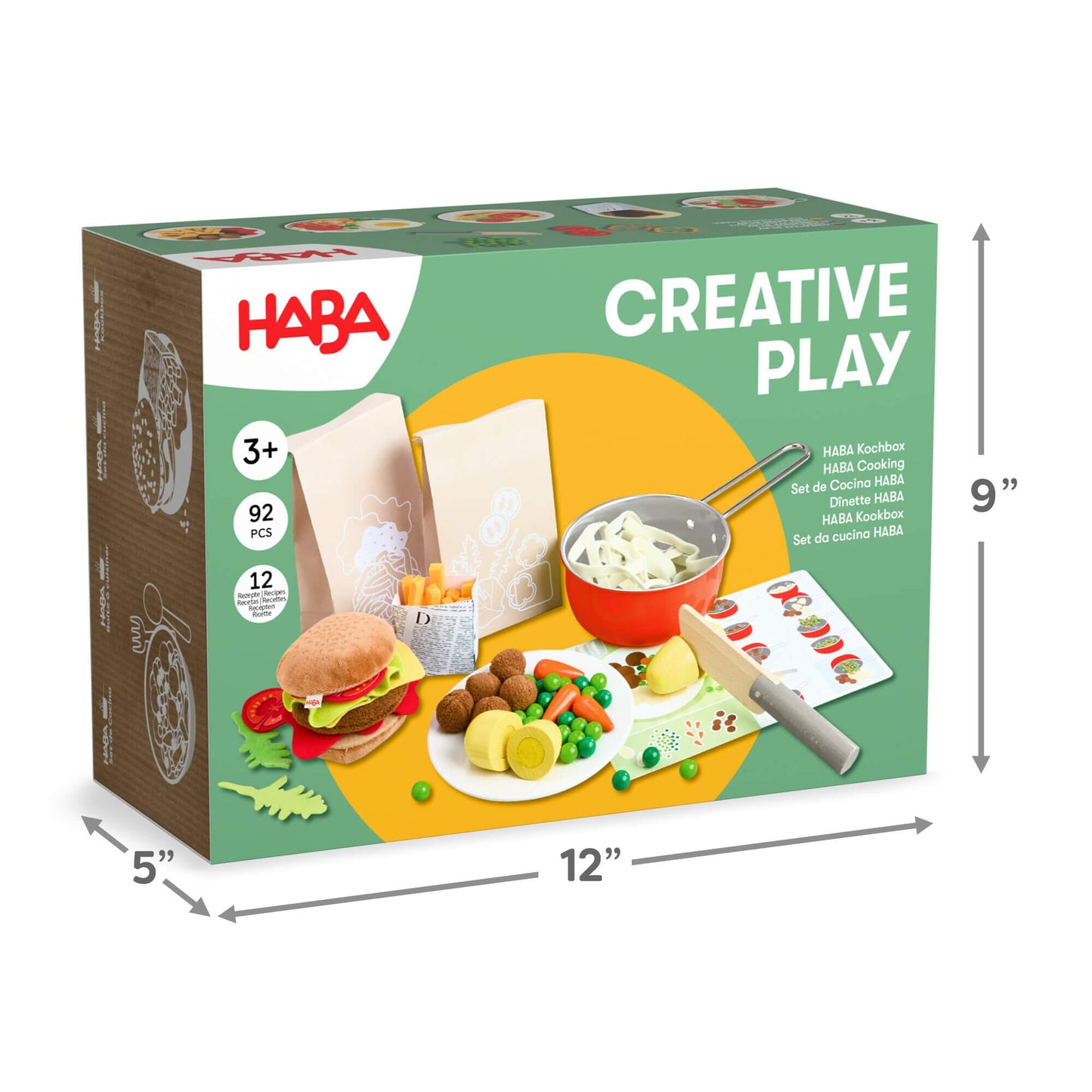 Creative Play Fresh Box - Play Food Meal Kit Play Food 