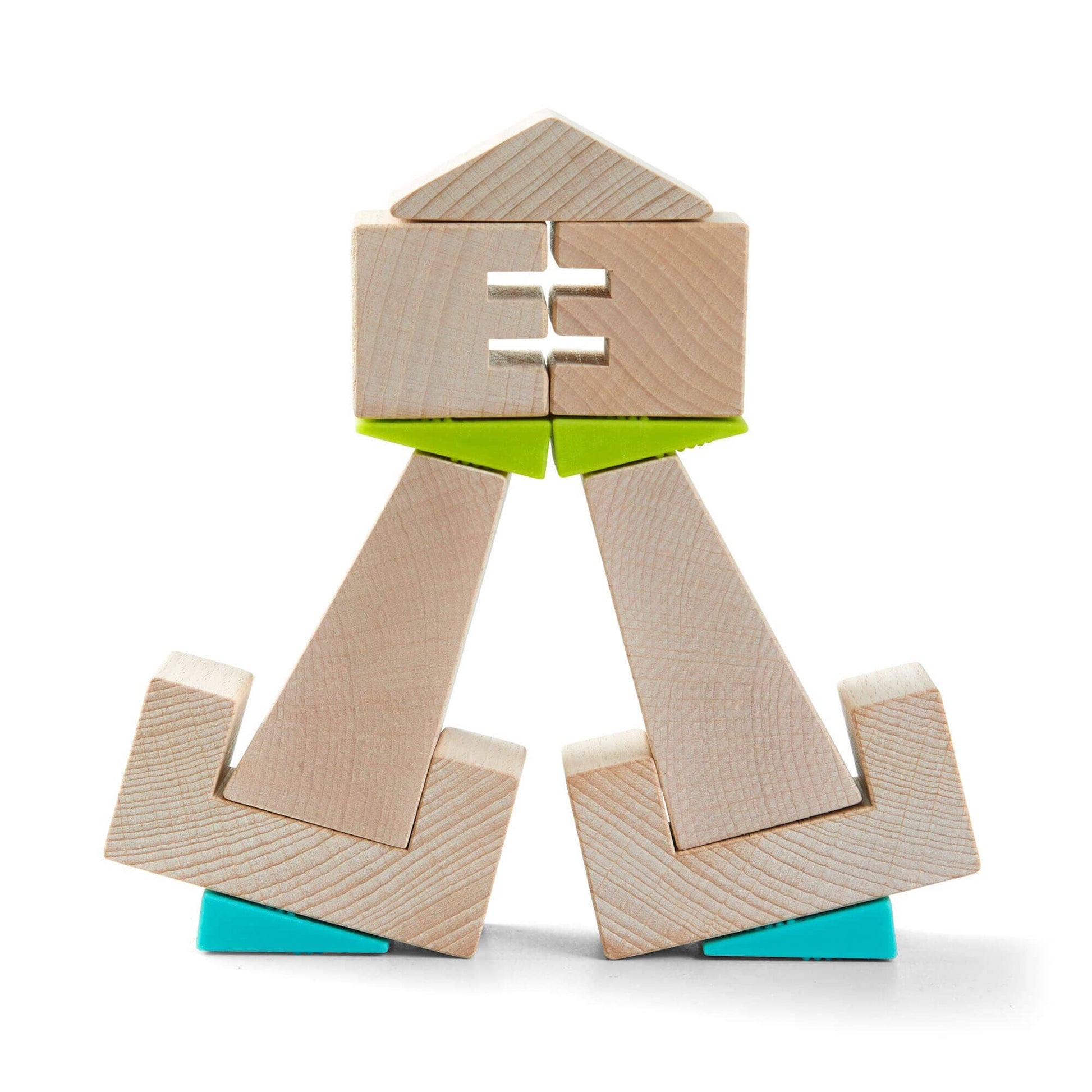 HABA USA - Crooked Towers Wooden Blocks