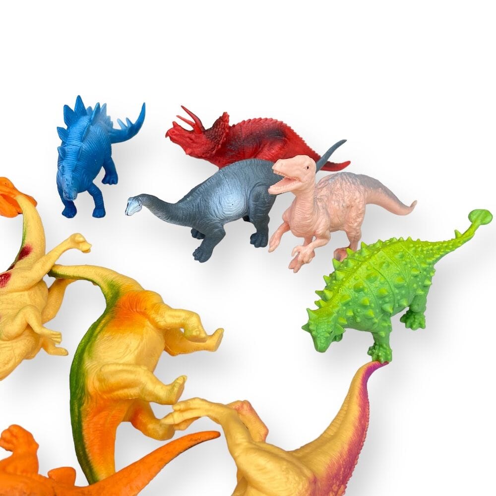 TOYCYCLE - Dinosaur Figurine Play Set - 14 Pieces
