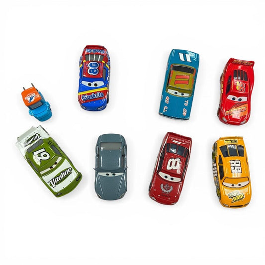 Disney Cars Die-cast Car Bundle with Gask-its & Vitoline Toys 
