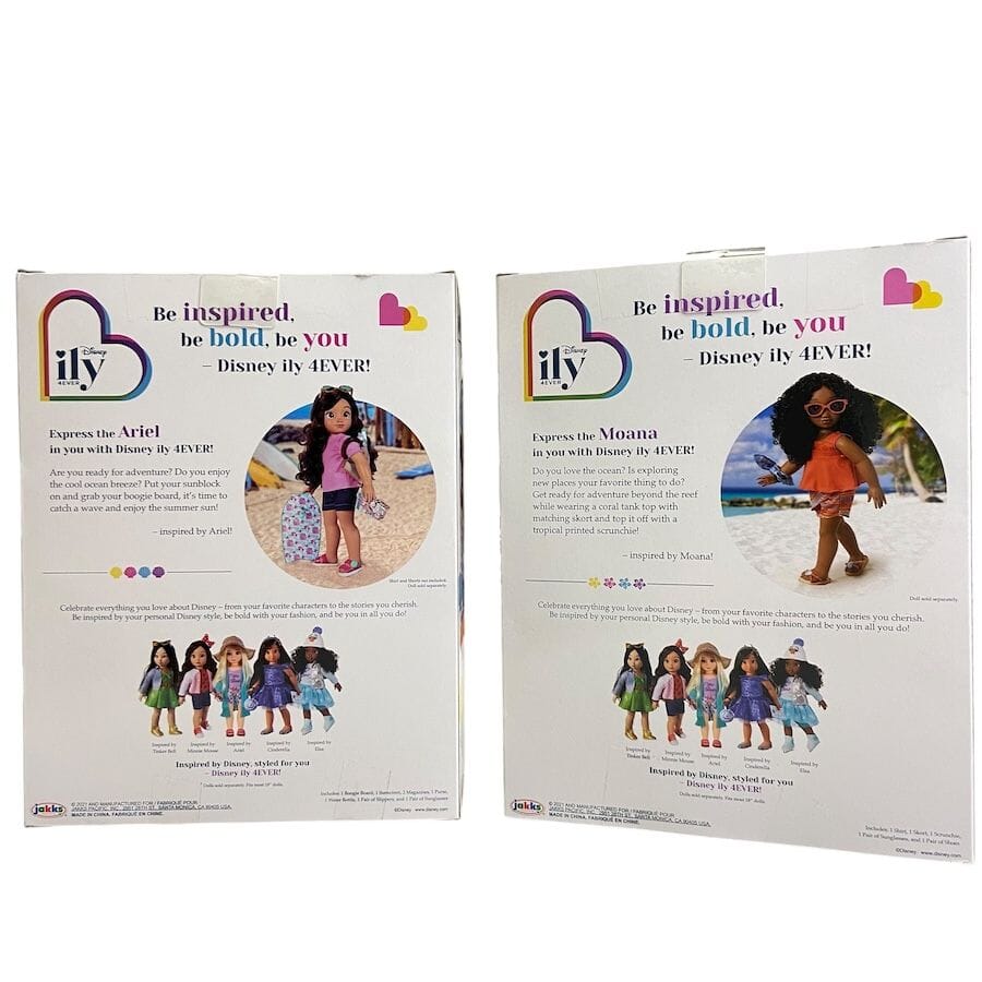 Disney - Disney Ily 4Ever Bundle - Ariel, Moana & Jasmine