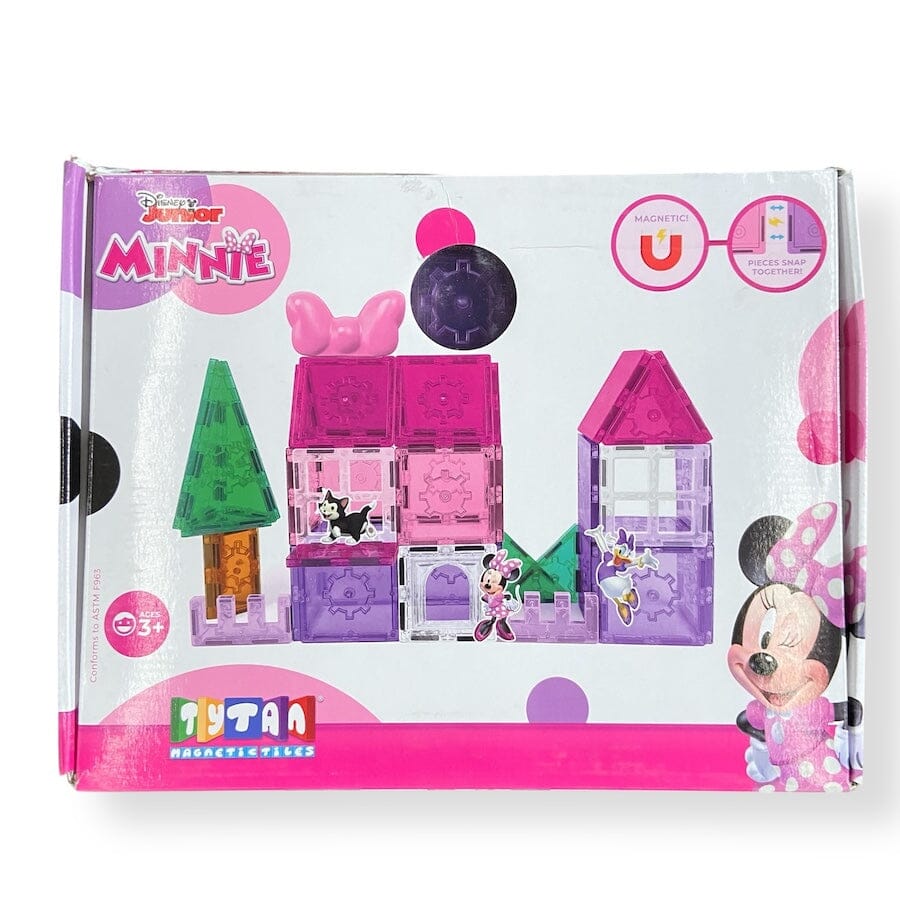 Disney Jr Minnie Magnetic Tiles Toys 