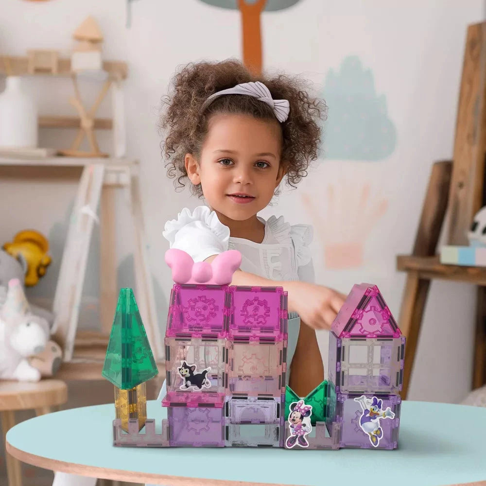 Disney Jr Minnie Magnetic Tiles Toys 