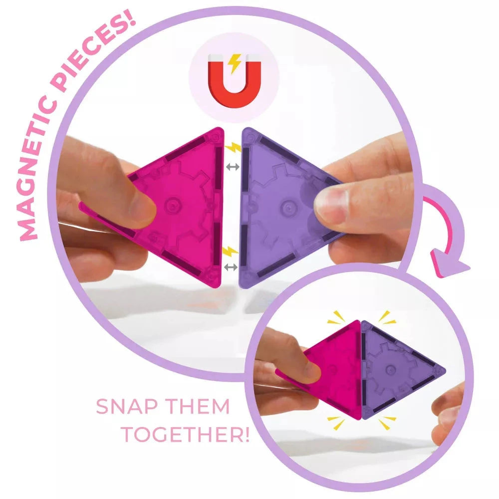 Disney Jr Minnie Magnetic Tiles Toys 