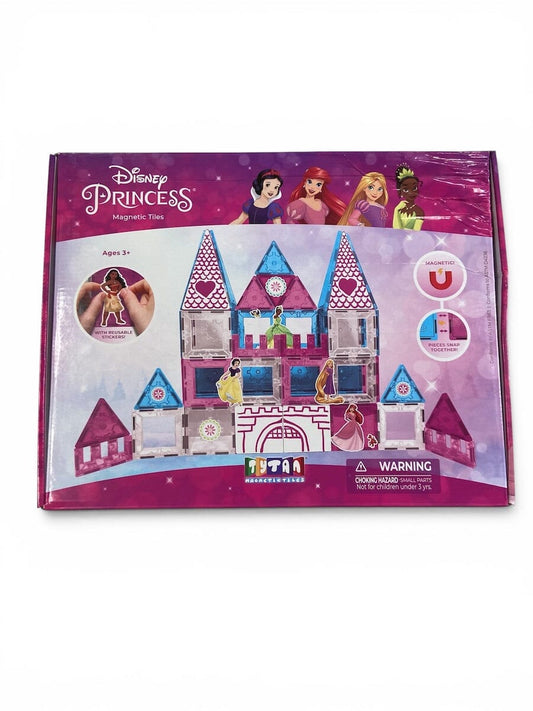 Disney Princess Magnetic Tile Castle Building Set Toys 