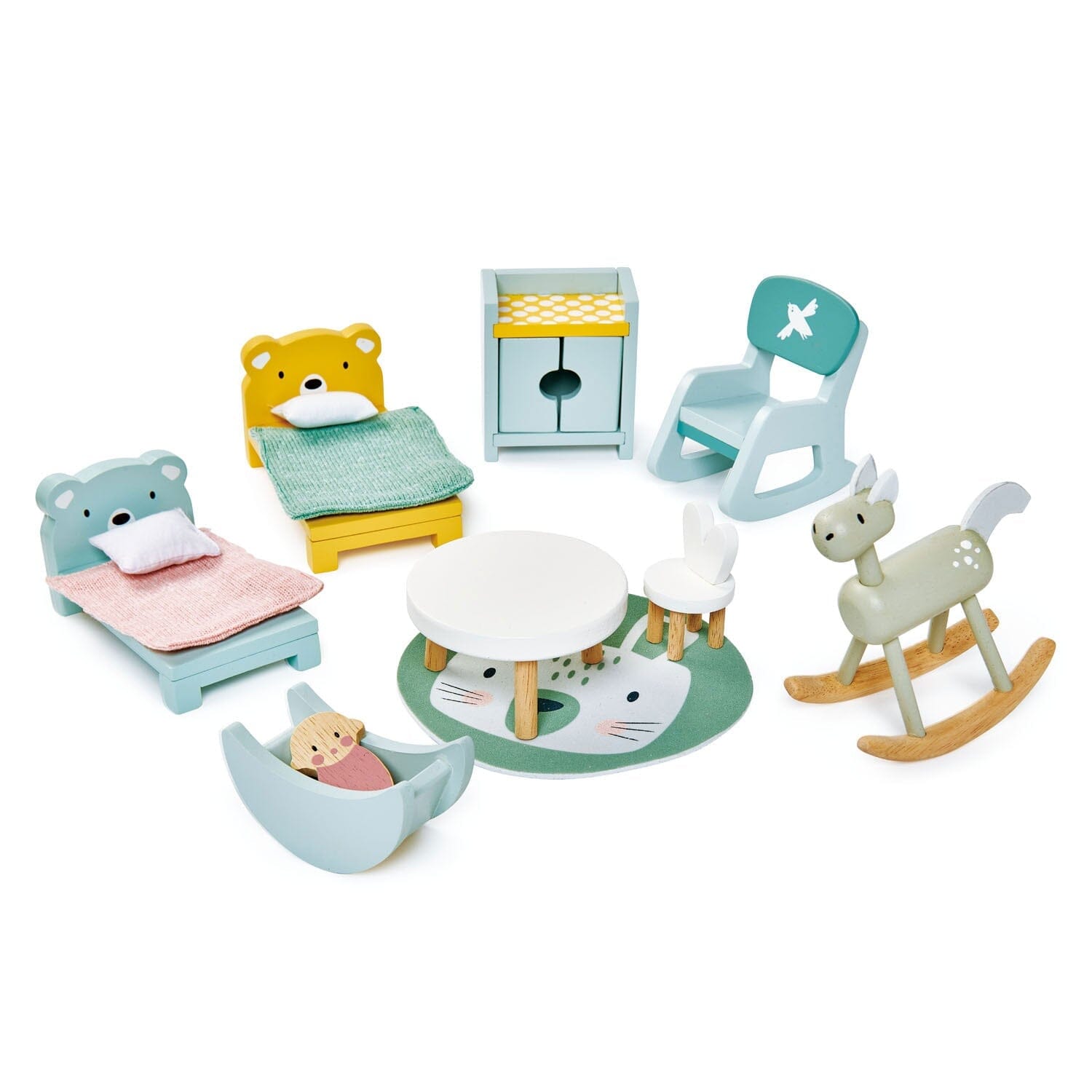 Dolls House Childrens Room Furniture 