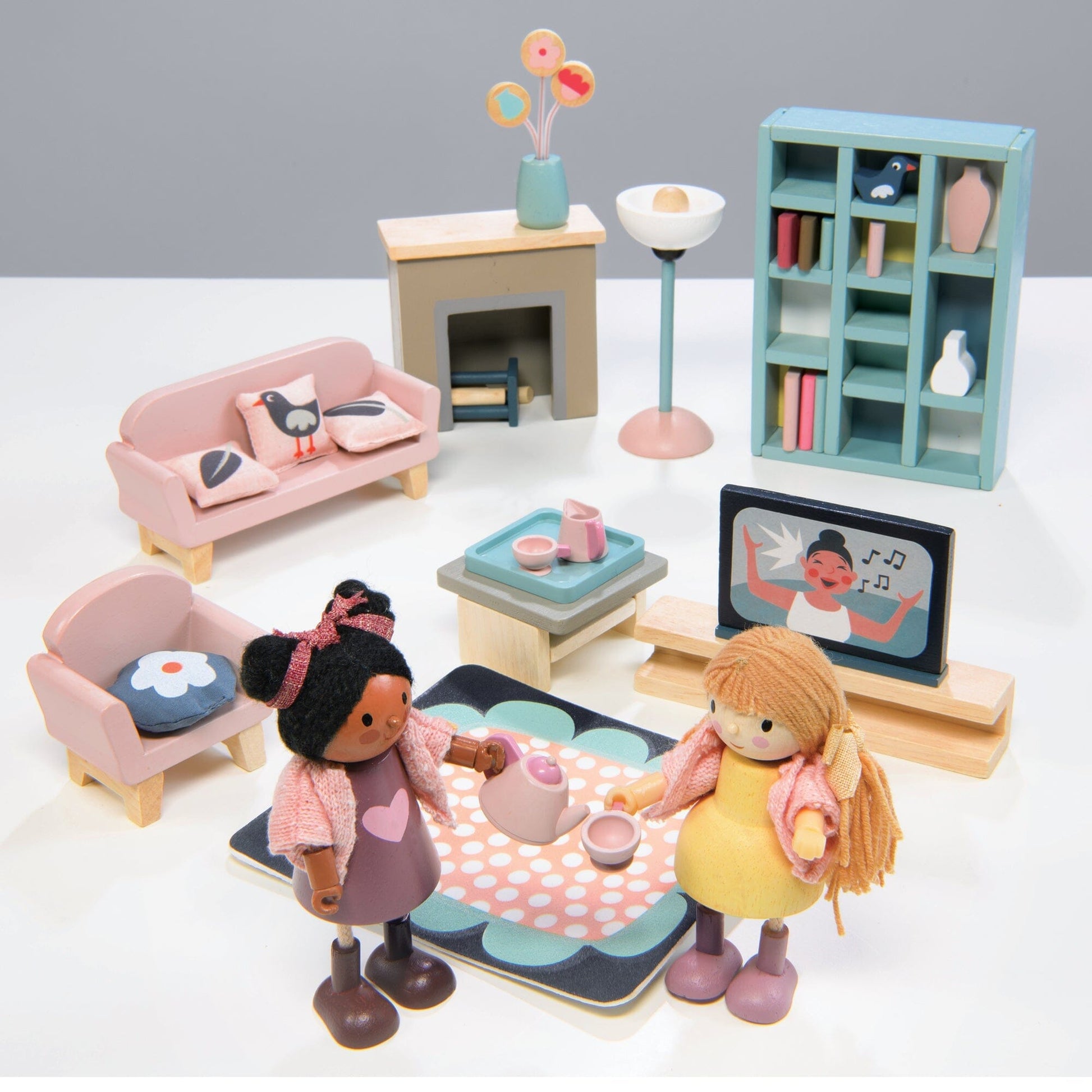 Tender Leaf - Dolls House Sitting Room Furniture