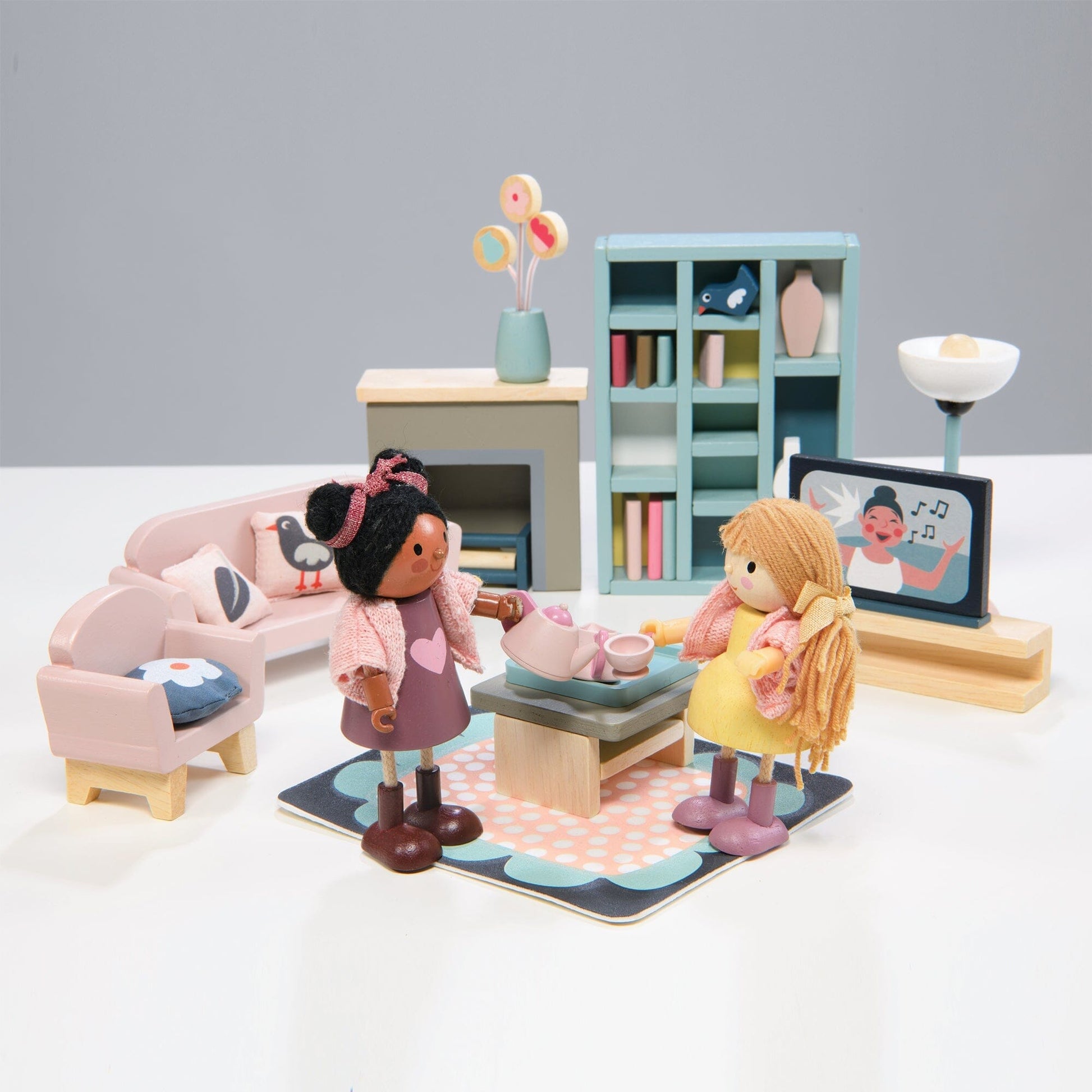 Dolls House Sitting Room Furniture 