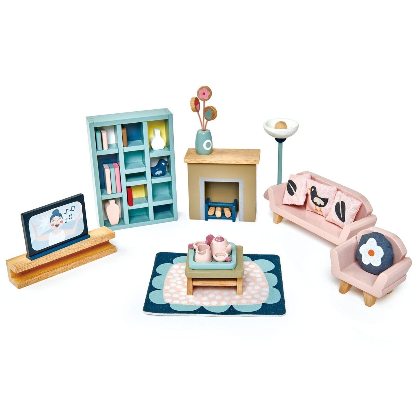 Dolls House Sitting Room Furniture 