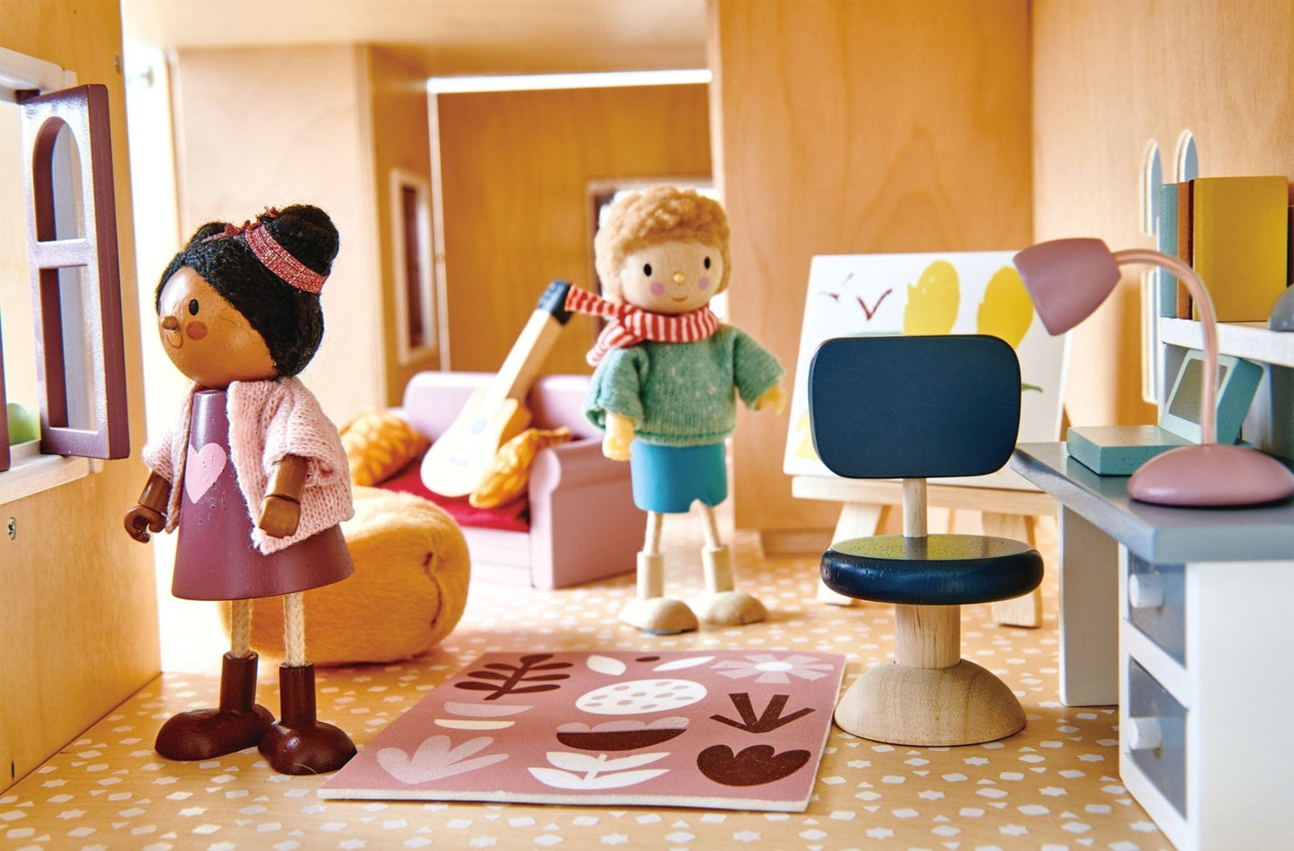 Tender Leaf - Dolls House Study Furniture